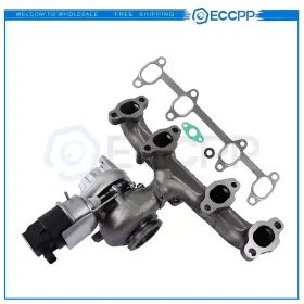 Ec1516106821cp Eccpp Bv39 Turbo Fits 2005-2006 Vw Jetta Tdi Brm Engine 1.9l Turbocharger