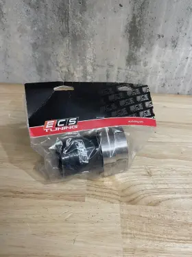 010137ecs03-01 Ecs - Silicone Turbo Outlet Coupler Black For 2.0t Audi