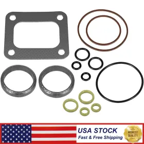 Es72468 Eg-auto 94.5-03 Ford 7.3 7.3l Powerstroke Diesel Turbo Pedestal O-rings And Base Gasket
