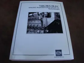 G3b-ec Electro-motive 710g3b/g3b-ec Turbo Charged Engine Maintenance Manual By 1994