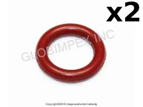 647.740 Elring Klinger Porsche 2017-2022 Turbocharger Coolant Line O-ring 2 Pcs