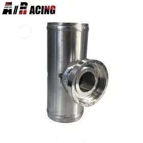Emusa 087678401929 New 2 1/2 Inch Flange Adapter Piping For Hks Ssqv Sqv Bov Blow Off Valve Tube