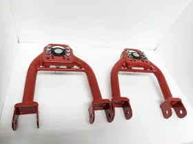 Rd-2j990325 Emusa Ak015 Red Front Upper Adj. Camber Kit For 92-95 Honda Civic 93-97 Del Sol