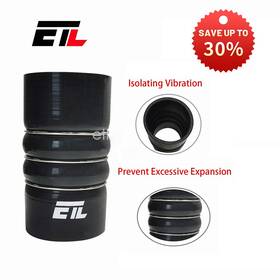 Etl Performance 234010 Silicone Charge Air Cooler Hump Hose Boot Black With Reinforce Ring 6.00ftft X