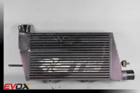 100-10-ic-002 Extreme Turbo Systems Ets Black Front Mount 3 Inch Intercooler Upgrade For Mitsubishi Evolution Evo 10 X