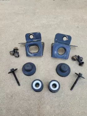 Factory Dodge 94-02 12v 24v 1994-2002 Ram Cummins Diesel Intercooler Mount Support Brackets/hardware