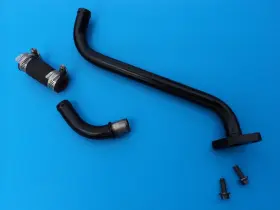 3918585 Factory Dodge Cummins 1989-1998 Ram 5.9 12v Turbo Charger Drain Tube With Block Fitting