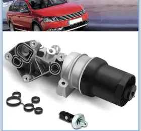 07k115397b Farleyo O7k115397d Oil Filter Housing - Vw Beetle/golf/jetta/passat 2005-2014 Aluminum