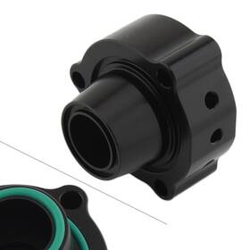 Flashbuyeasyusa 420017572121 Turbo Blow Off Valve Bov Spacer For Audi 2.0 A3 A4 Tsi Fsi Vw Black