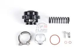 Fm-643-42b Fm Universal 50mm V-band Blow Off Valve Tial Style W Weld On Alu Black