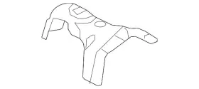 8c3z-9f460-a Ford Genuine Turbocharger Mount Heat Shield