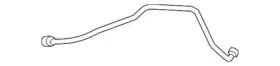 C1bz-9a624-a Ford Genuine Turbocharger Inter-cooler Pipe