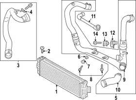 Ck4z-6c646-c Ford Genuine Air Duct