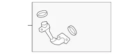 Fb5z-6l092-c Ford Genuine Oil Return Tube