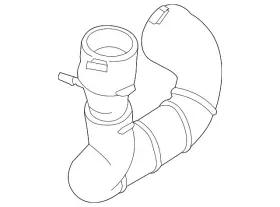 Gv6z-6c640-a Ford Genuine Inter-cooler Hose