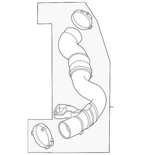 Ford L1mz-6f073-c Genuine Outlet Tube