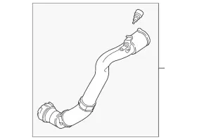 Ml3z-6f073-a Ford Genuine Inter-cooler Hose Ml3z6f073a