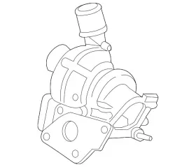 Ml3z-6k682-c Ford Genuine Turbocharger
