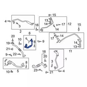 Ford Ml3z-8k153-d Genuine Water Outlet