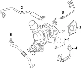 N2dz-9g440-d Ford Genuine Tube Assembly