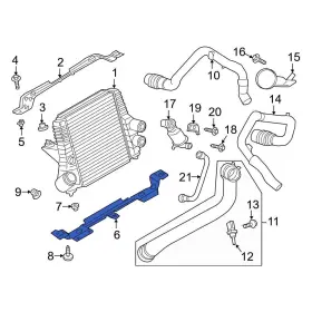 Bl3z6k864a Ford Oe For F-150 2011-2014 Lower Intercooler Bracket