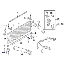 W711288s437 Ford Oe For Ranger 2019-2024 Intercooler Bolt
