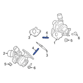 W716383s437 Ford Oe For F-150 2015-2024 Turbocharger Stud