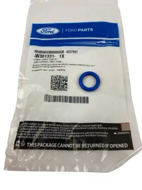 W301331 Ford Genuine Oem 6.0l Powerstroke Turbo Oil Line Pipe Blue O-ring