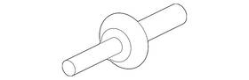 Ford W705619-s439 Genuine Inter-cooler Stud W705619s439