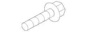 W714288-s439 Ford Genuine Upper Duct Bolt W714288s439