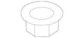 W715974-s300 Ford Genuine Turbocharger Nut
