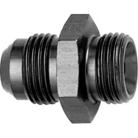 460413-bl Fragola Performance Systems Aluminum An Adapter -4an 14mm X 1.5 Black