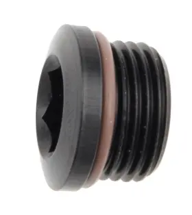 481312-bl Fragola Performance Systems -12an 1 1/16-12 Socket Hex Port Plug - Black