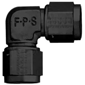 496306-bl Fragola Performance Systems Aluminum An Female - 90-degree Coupler 963 -6an X 90