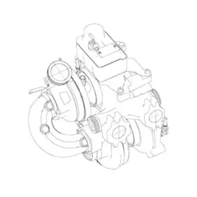 Ddera9260901080 Freightliner Ra9260901080 Dde Turbocharger For
