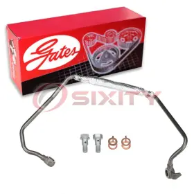 Sx-1718 Gates Turbocharger Oil Supply Line For 2009-2010 Saturn Sky 2.0l L4 Air Fuel Jk