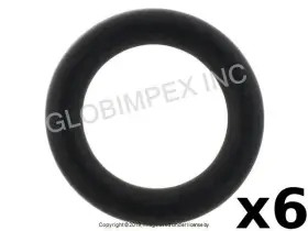 A0269971645 Genuine Mercedes For 2015-2023 Turbocharger Coolant Line O-ring 6 Pcs