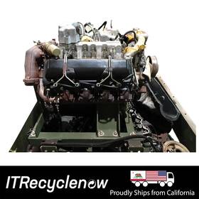 Gm 12555506 6.5l V8 Turbo Diesel Engine Humvee Military Pull Hmmwv - For Parts
