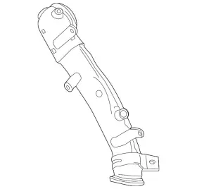 12674630 Gm Genuine Turbocharger Exhaust Outlet Pipe Adapter