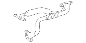12725176 Gm Genuine Oil Pipe 12725176 Gm Genuine Oil Pipe