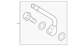 24587023 Gm Genuine Coolant Line