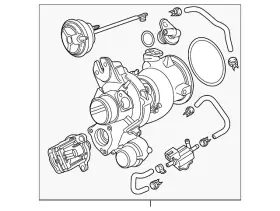25207489 Gm Genuine Turbocharger