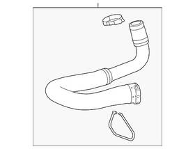 Gm Genuine Parts 94544257 Inter-cooler Hose