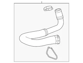 94544257 Gm Genuine Parts Inter-cooler Hose