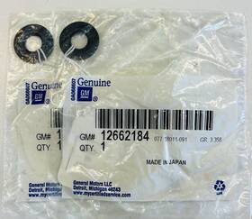 Gm Oem 12662184 Lot Of 2 16-24 Canyon Turbocharger Oil Outlet Tube Washer 3a