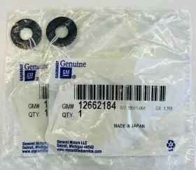 12662184 Gm Oem Lot Of 2 16-24 Canyon Turbocharger Oil Outlet Tube Washer 3a 12662184 Gm Oem Lot Of 2 16-24 Canyon Turbocharger Oil Outlet Tube Washer 3a