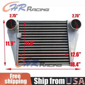 Gpi Racing Zvdxv65958 18.5 Inch X12 X4.7ftft Intercooler For 1993-1997 94 95 Mazda Rx-7 Rx7 Fd3s Rotary 1.3l