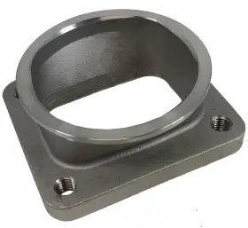 540206 Granatelli Threaded T4 Flange To 3 Inch V-band Adapter Holes In T