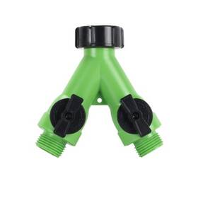Green Thumb 052088047637 6 Pack - Premium 2-way Full-flow Hose Y Connector 336gtdi