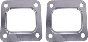 Habiiid-t4 Habiiid 2 Pack T4 Turbo Turbocharger Inlet Gasket Open Stainless Steel Turbine